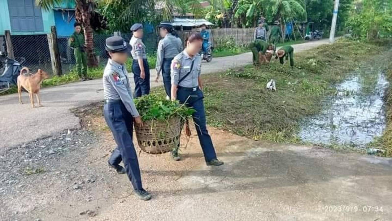 ပန်းတောင်း၊ ထုံးဘိုနယ်မြေရဲစခန်းက အမျိုးသမီးရဲတပ်သား ၁ ဦး သေနတ်နဲ့ကျည်တွေယူပြီး ထွက်ပြေးသွား