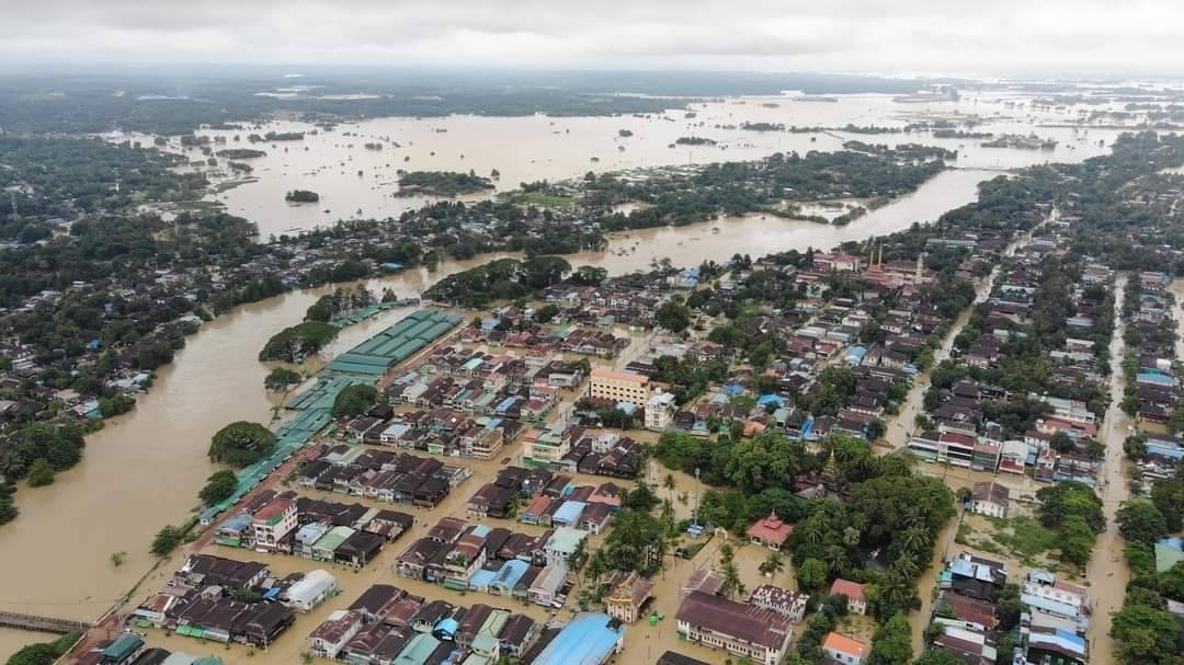 ပဲခူးက ရေဘေးသင့်ကျေးရွာတွေမှာ ကူညီထောက်ပံ့မှုလိုအပ်နေ