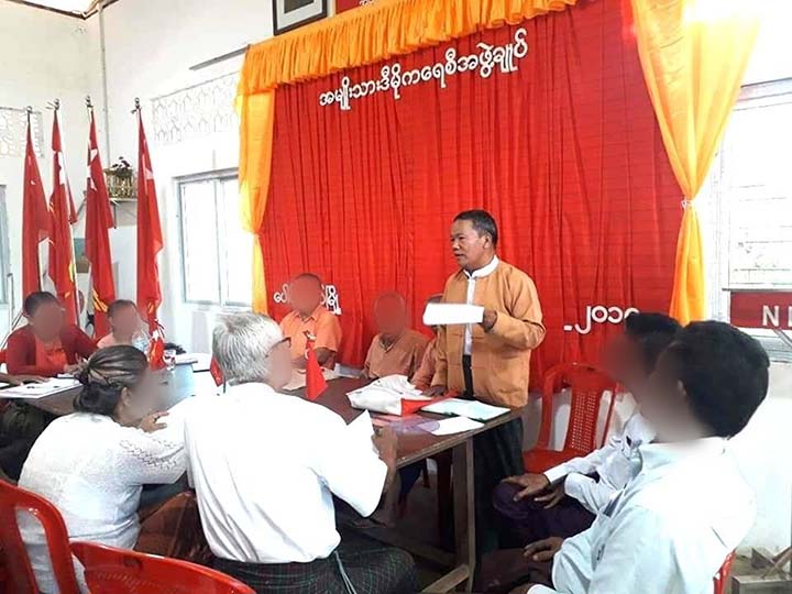 ပေါင်းတည်က NLD မြို့နယ်ဒုဥက္ကဌအပါ ၆ ဦးကို စစ်ကောင်စီဖမ်းဆီး