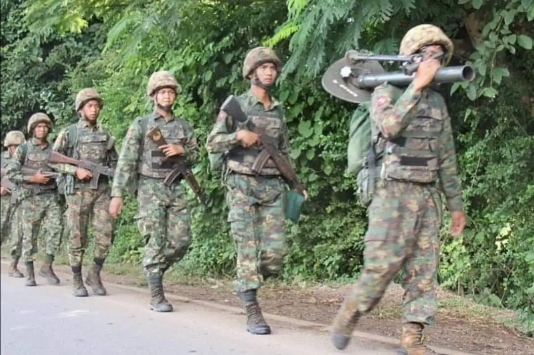 မင်းတုန်းတိုက်ပွဲမှာ စစ်ကောင်စီဘက်က ၂၀ ကျော်သေဆုံးထားပြီး လက်နက်တွေကို သိမ်းဆည်းရရှိ