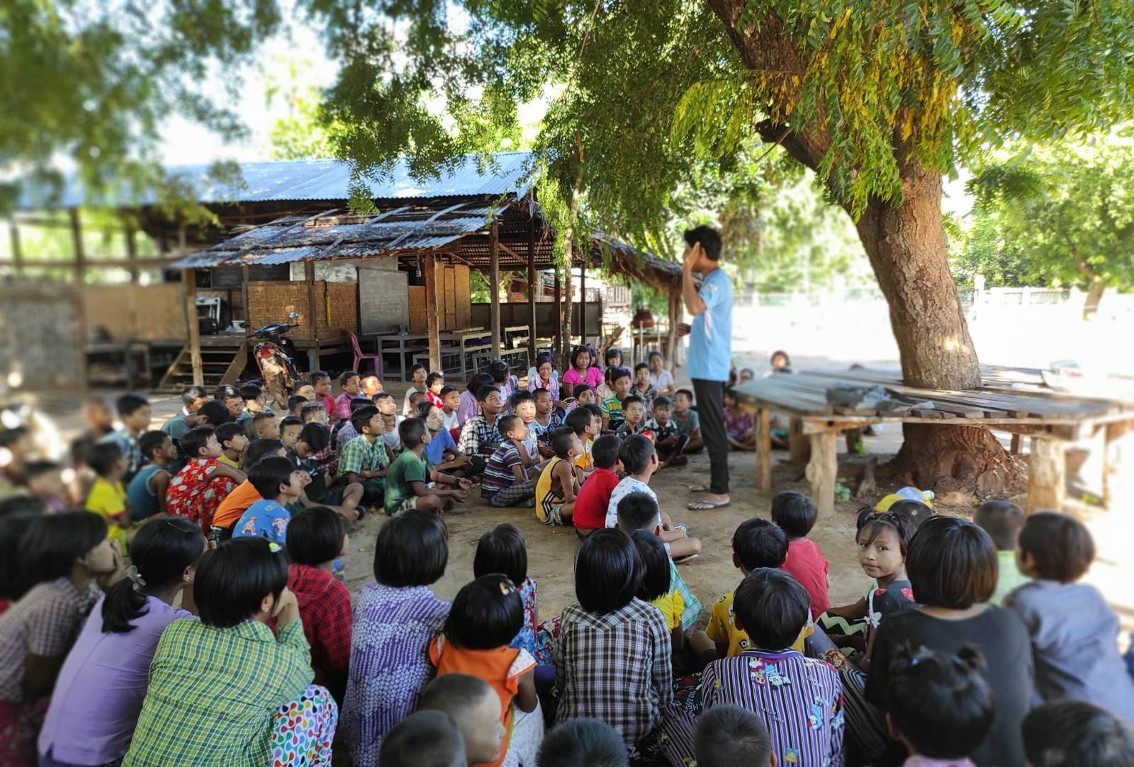 လေကြောင်းအန္တရာယ်ကြောင့် မြိုင်ကပြည်သူ့အခြေပြုစာသင်ကျောင်းတွေနဲ့ ပညာရေးလုပ်ငန်းစဉ်အားလုံး ယာယီရပ်နား