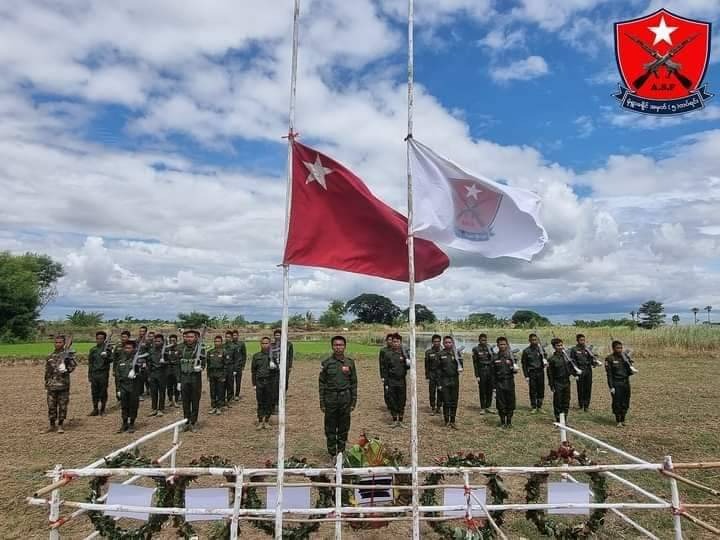 Aung San Force တပ်ရင်းမှာ အာဇာနည်နေ့ အခမ်းအနားပြုလုပ်