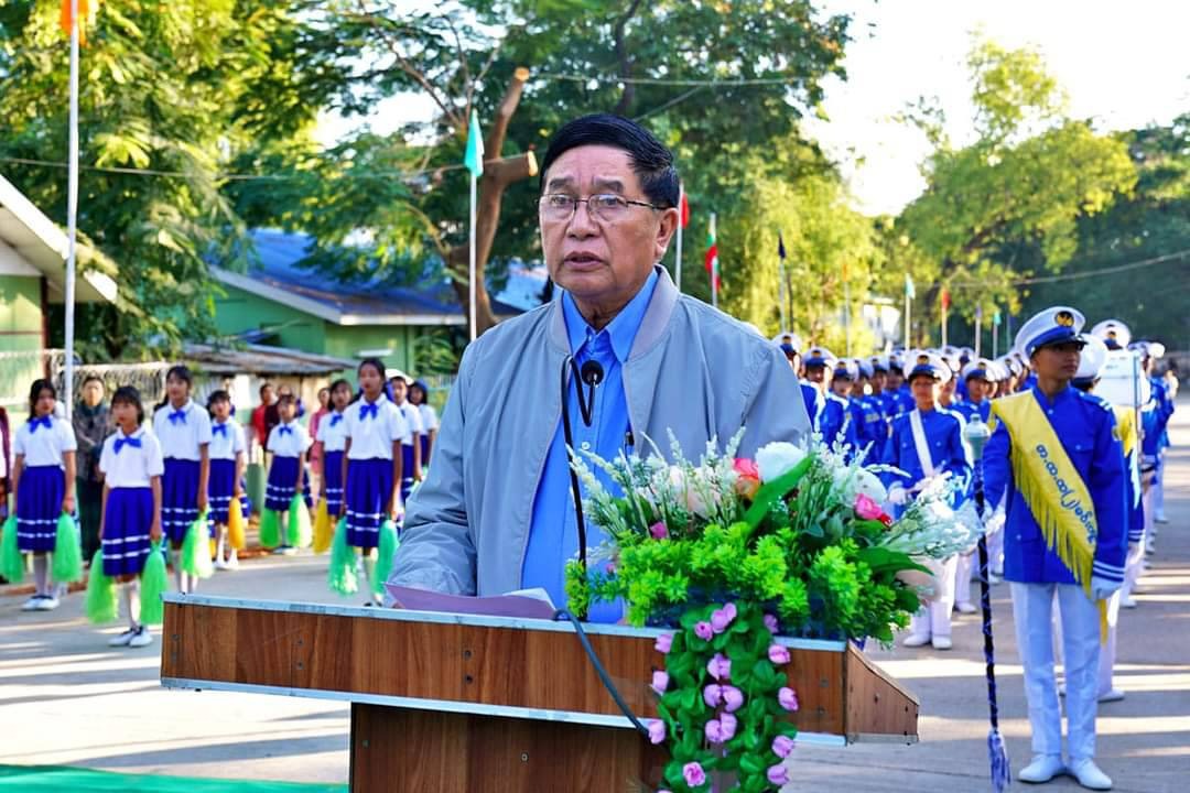 အောင်လံမှာ မကွေးစစ်ကောင်စီဝန်ကြီးချုပ် လမ်းဖွင့်ပွဲလာတက်ချိန် ဗုံးပေါက်ကွဲ