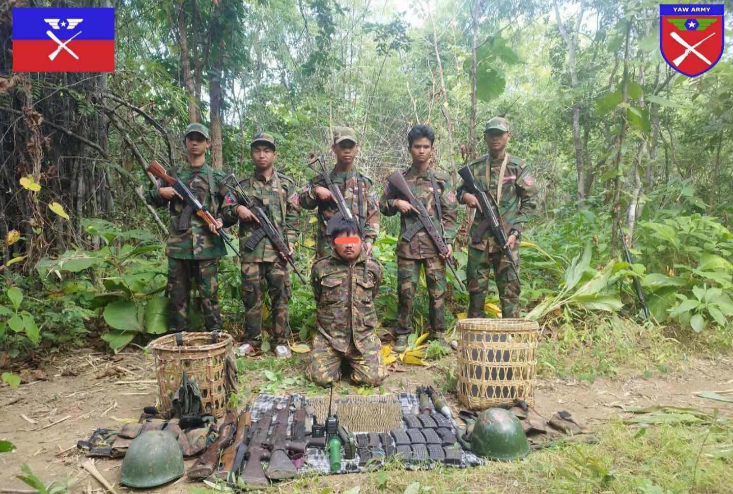 ၃ ရက်ဆက်တိုက် တိုက်ပွဲအတွင်း စစ်ကောင်စီဘက်က အရာရှိ ၁ ဦးအပါ ၁ ဒါဇင်ကျော် သေဆုံး     ■ သုံ့ပန်း ၁ ဦး၊ သေနတ် ၅ လက်နဲ့ ခဲယမ်းတချို့သိမ်းဆည်းရမိ