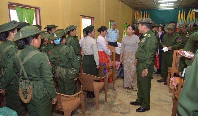 စစ်ရေးမှာ အရေးနိမ့်နေချိန် တပ်မိသားစုဝင်အမျိုးသမီးတွေကို ယတြာချေပြီး ပရိတ်ရွတ်ဖို့ ညွှန်ကြား