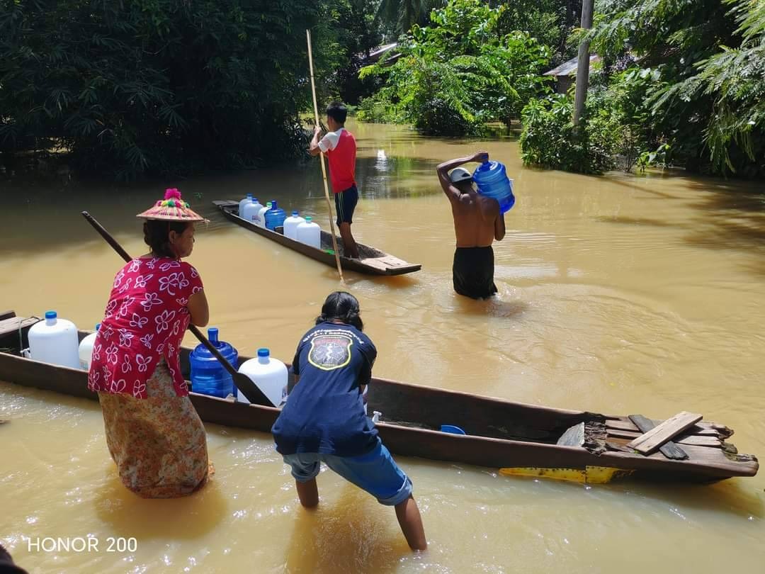 တောင်ငူ ဒုတိယအကြိမ်ရေကြီးမှုမှာ ရေဘေးသင့်သူ ၁၀,၀၀၀ ကျော်ရှိလာပြီး ရေနဲ့ရိက္ခာလိုအပ်နေ