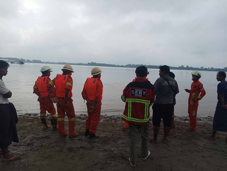 စစ်ကိုင်းတံတားအောက် ရေဆင်းကူးတဲ့ညီအစ်မ ရေနစ်၊ တဦးအသက်ဘေးကလွတ်မြောက်