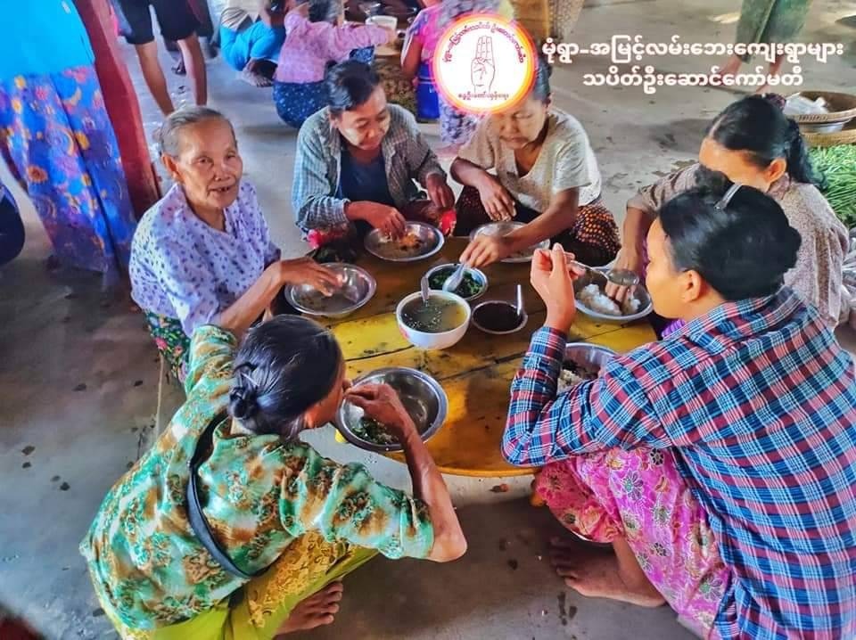 မုံရွာက စစ်ရှောင် ၅ ထောင်ကျော် စားသောက်ဖို့ အကူညီလိုအပ်နေ