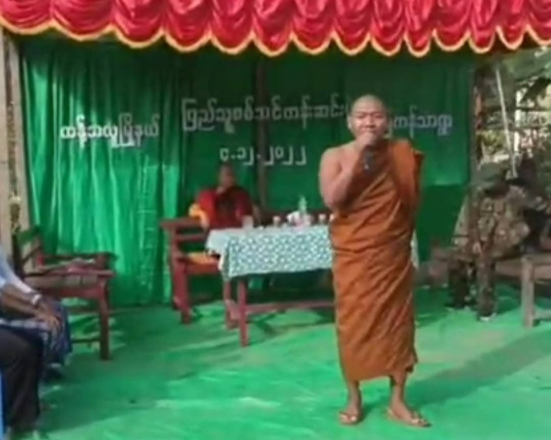 ပျူစောထီးအဖွဲ့ထဲမဝင်ဘဲ ရွာကထွက်ပြေးရင် အိမ်နဲ့ လယ်သိမ်းမယ်လို့ ဘုန်းကြီးဝါသဝ ခြိမ်းခြောက်