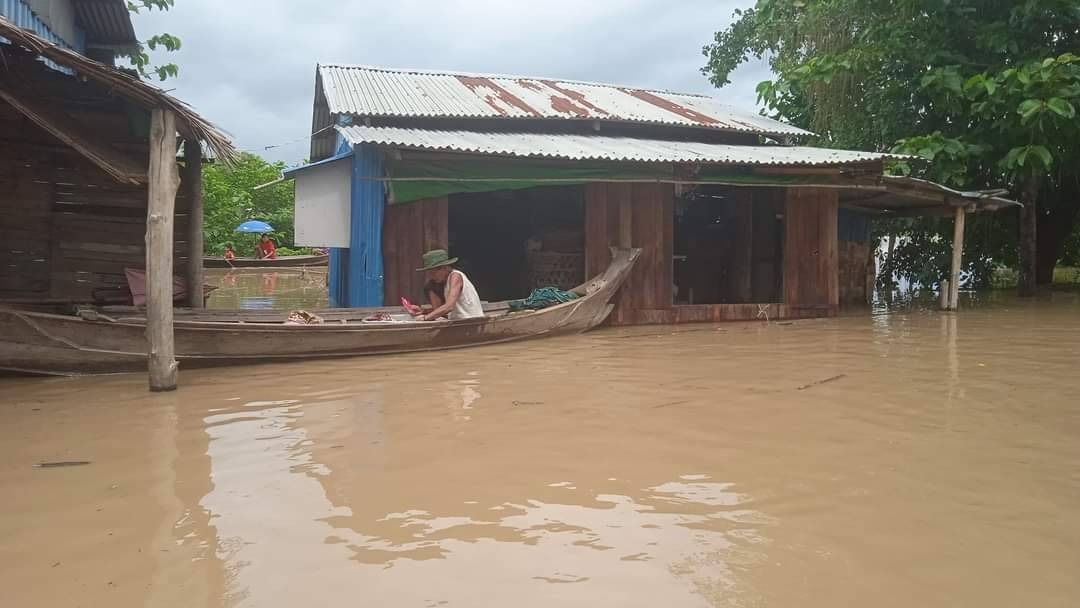 ပန်းတောင်းနယ်၊ ထုံးဘိုအုပ်စုက ရေဘေးရှောင်တွေ စားနပ်ရိက္ခာနဲ့ ဆေးဝါးလိုအပ်နေ