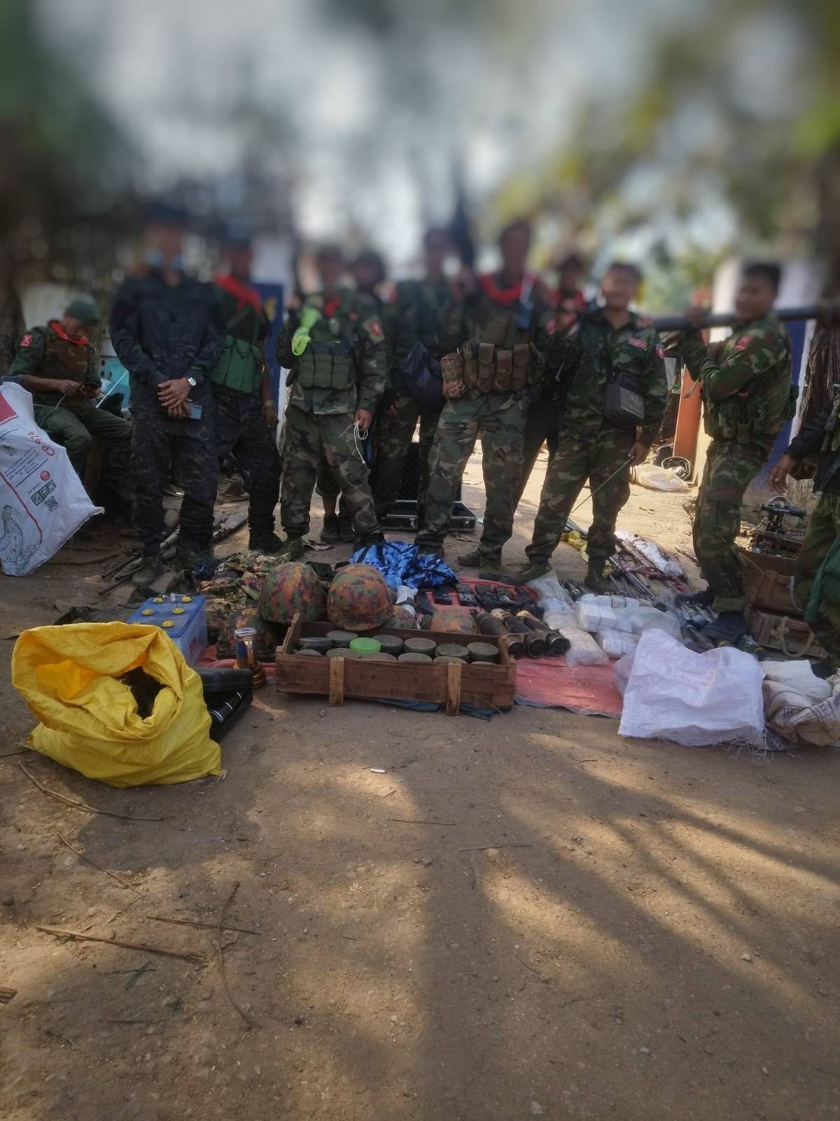 စစ်ကိုင်းနယ်စပ်အနီးက မဘိမ်းမြို့ကို ကာကွယ်ရေးတပ်ဖွဲ့တွေ သိမ်းပိုက်