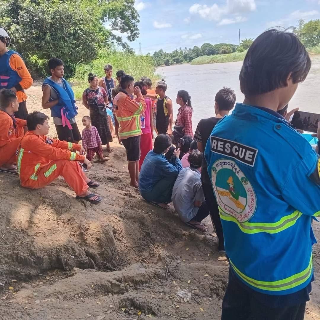 စစ်တောင်းမြစ်ထဲကိုခုန်ချခဲ့တဲ့ တက္ကသိုလ်ကျောင်းသားရဲ့အလောင်းကို ၃ ရက်ကြာမှ ပြန်တွေ့