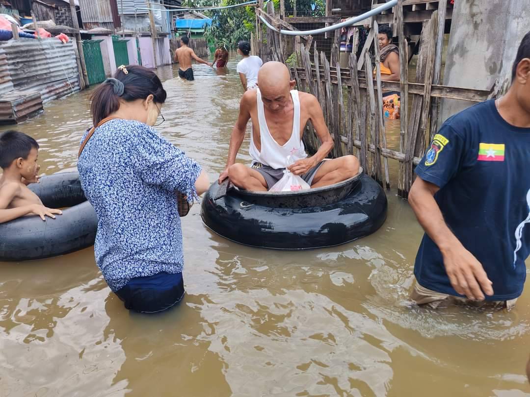 တောင်ငူက ရေဘေးသင့်ပြည်သူ ၁ သောင်းကျော်အတွက် အကူညီလိုအပ်နေဆဲ