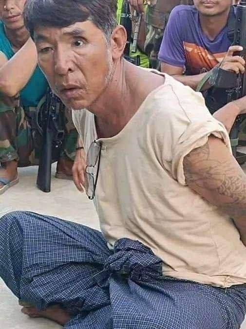 စဉ့်ကူးနယ် နာမည်ကြီးပျူခေါင်းဆောင် ရေတော်မောင်နိုင်ဆိုသူနဲ့ ပျူစောထီးအဖွဲ့ဝင် ၄၀ ကျော်ကို အရှင်ဖမ်းမိထား