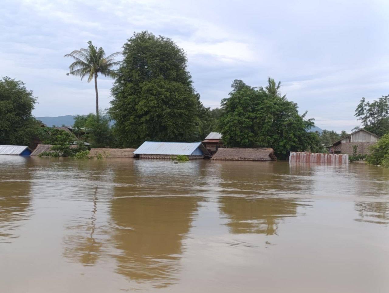 သပိတ်ကျင်းက ရေဘေးသင့်ကျေးရွာ ၁၀ ရွာကျော် အကူအညီလိုအပ်နေ